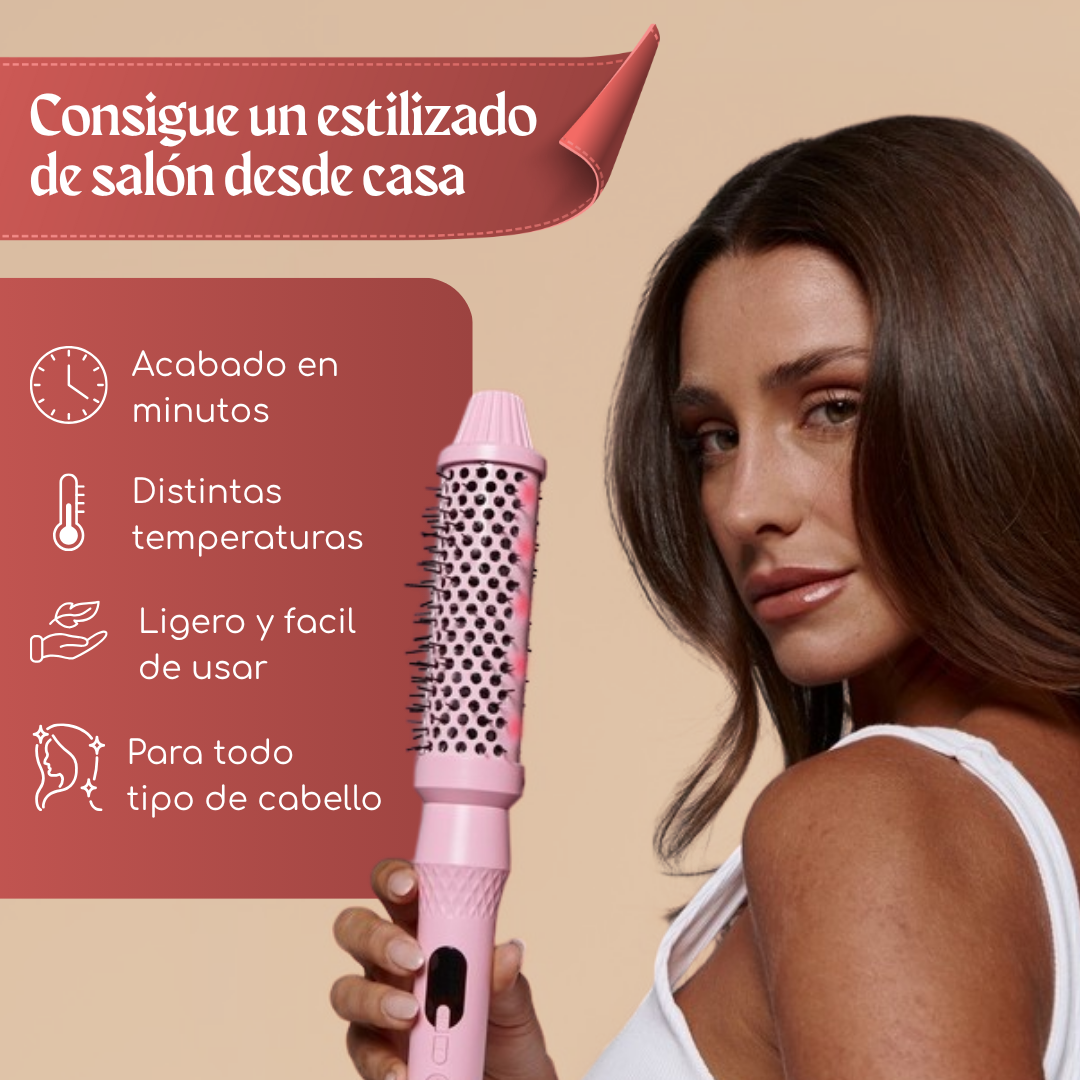 ¡IMPORTADO! CEPILLO TERMICO 3 EN 1