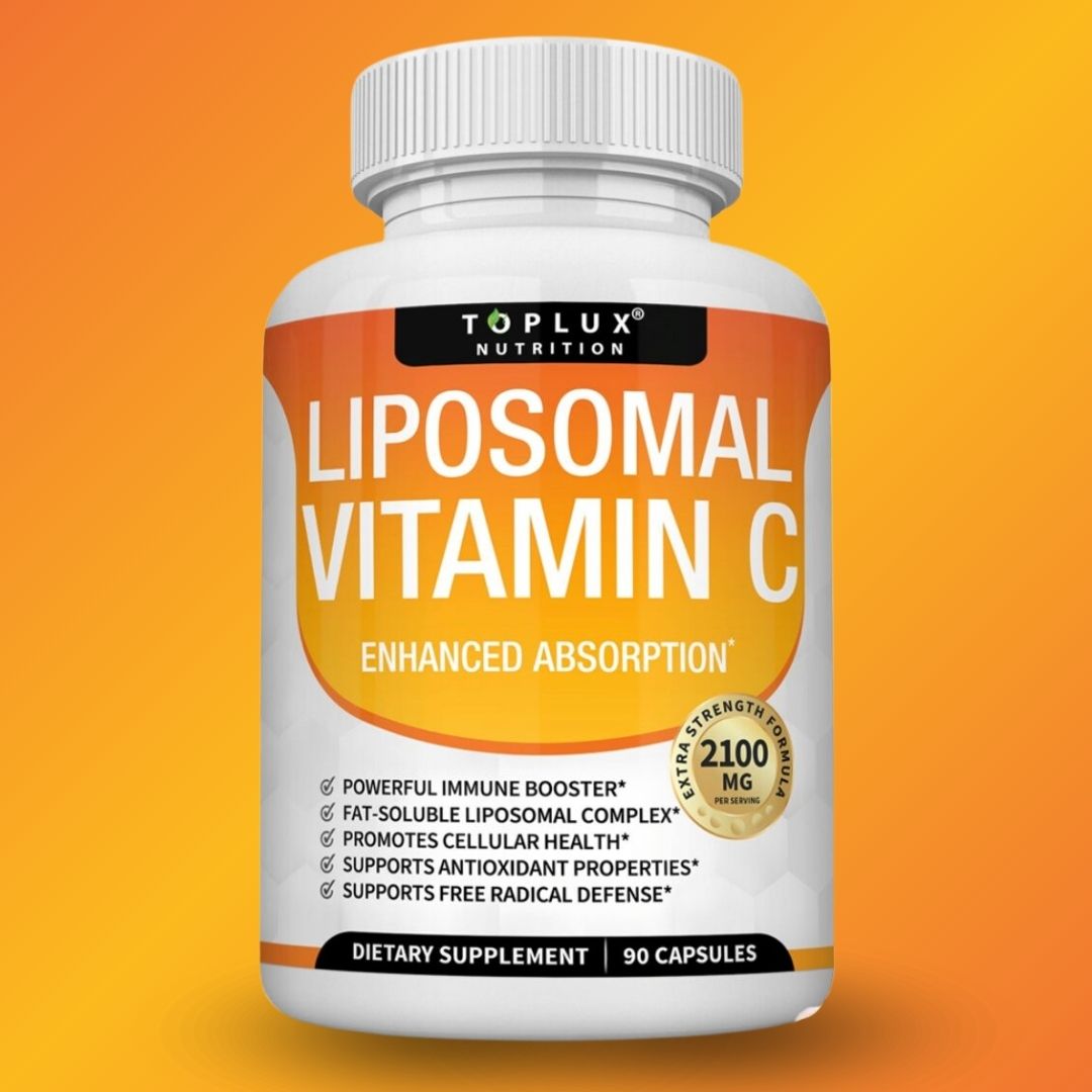 VITAMINA C LIPOSOMAL 2100 MG – ALTA ABSORCIÓN – AYUDA A UNA PIEL RADIANTE Y CIRCULACIÓN SALUDABLE DESDE LOS PRIMEROS 7 DÍAS
