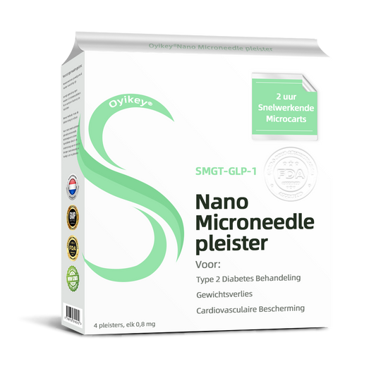 Parche de nanomicroagujas (específico para diabetes, obesidad y enfermedades cardiovasculares)