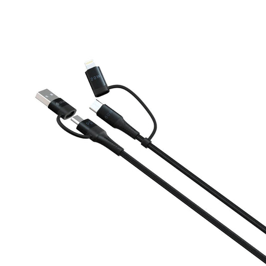 CABLE MULTIFUNCIONAL PARA TODO TIPO DE CELULAR - CARGA RÁPIDA