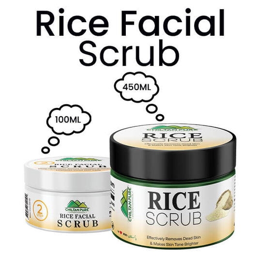 Exfoliante facial y corporal de arroz